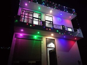 Façade de l’hébergement