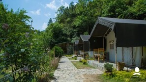 Voorkant van accommodatie