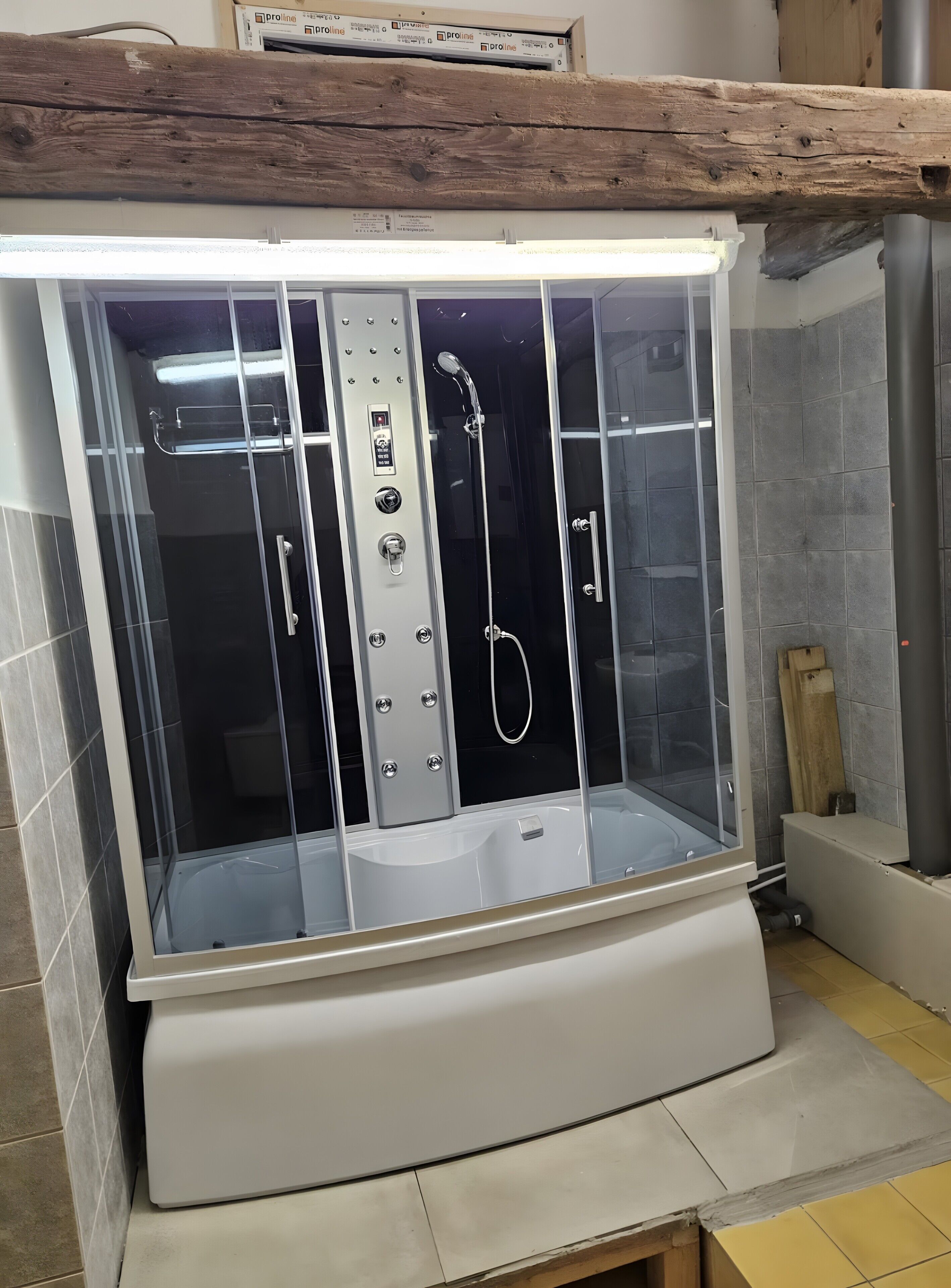 Dusche, Handtücher