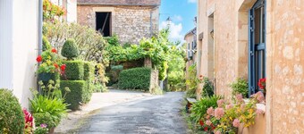 Charming House in Hautefort with Pool & Nature