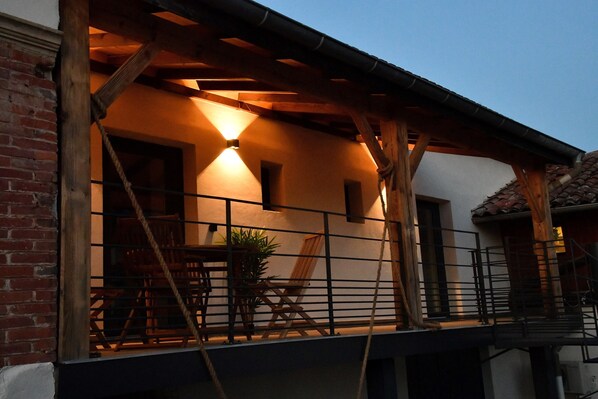 Appartement, vue piscine | Terrasse/Patio