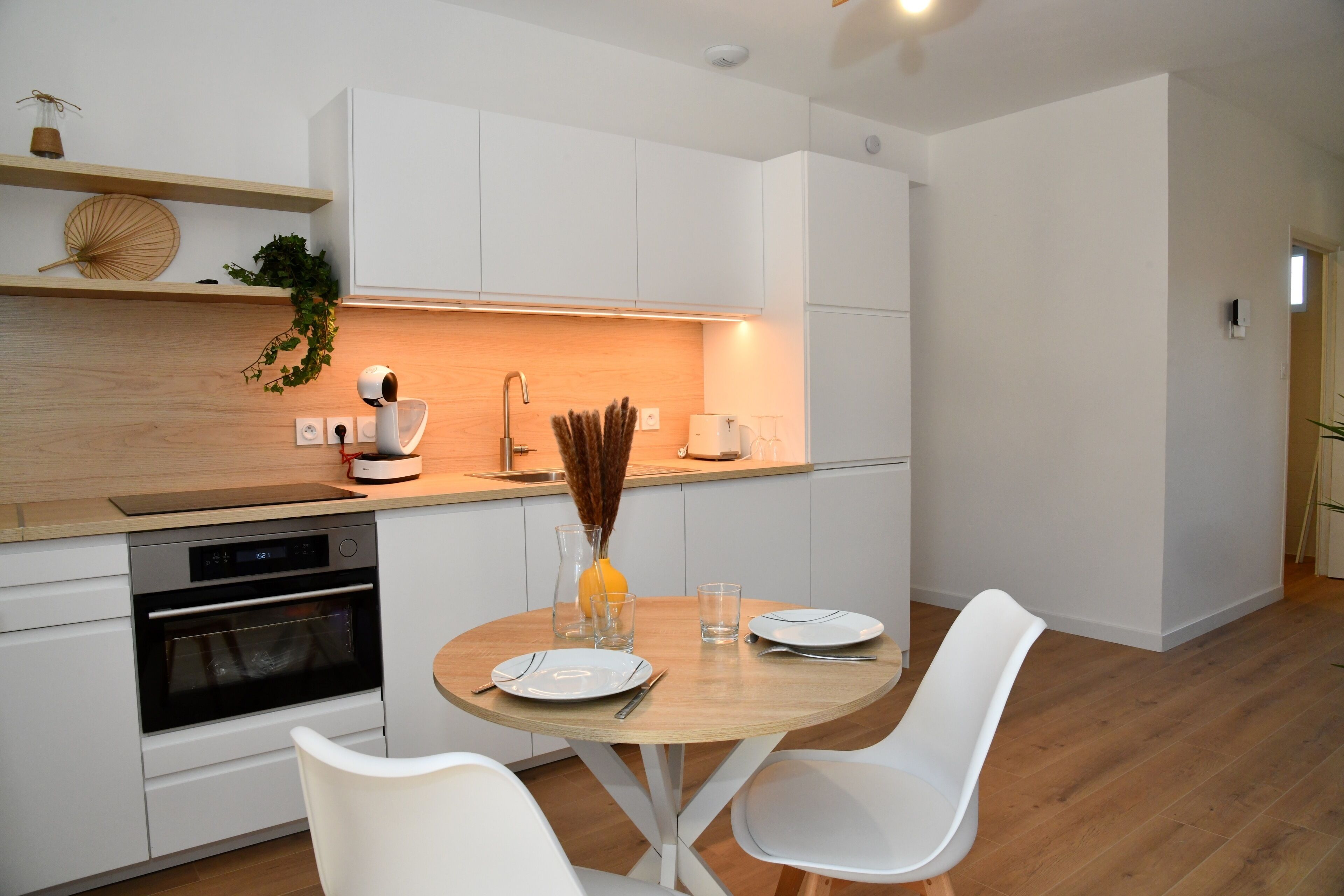 Appartement, vue piscine | Cuisine privée
