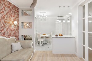 Living area - Designer Apartments near Dana Mall (Minsk)