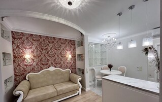 Deluxe-Apartment, Stadtblick | Wohnbereich
