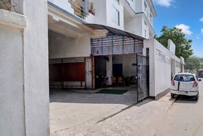 Fassade der Unterkunft