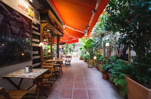 Restaurang utomhus