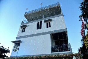 Façade de l’hébergement