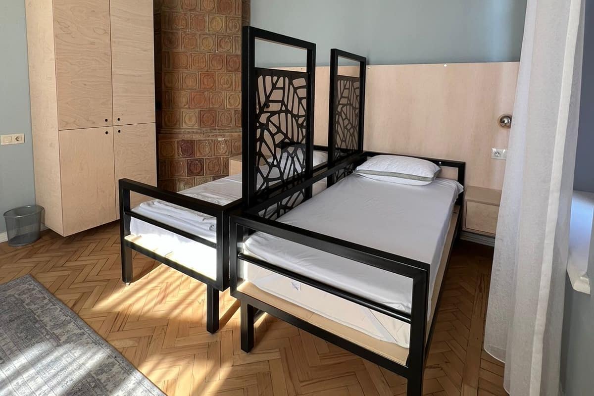 Comfort Shared Dormitory, Balcony, Mountain View | Laptop workspace, soundproofing, free WiFi