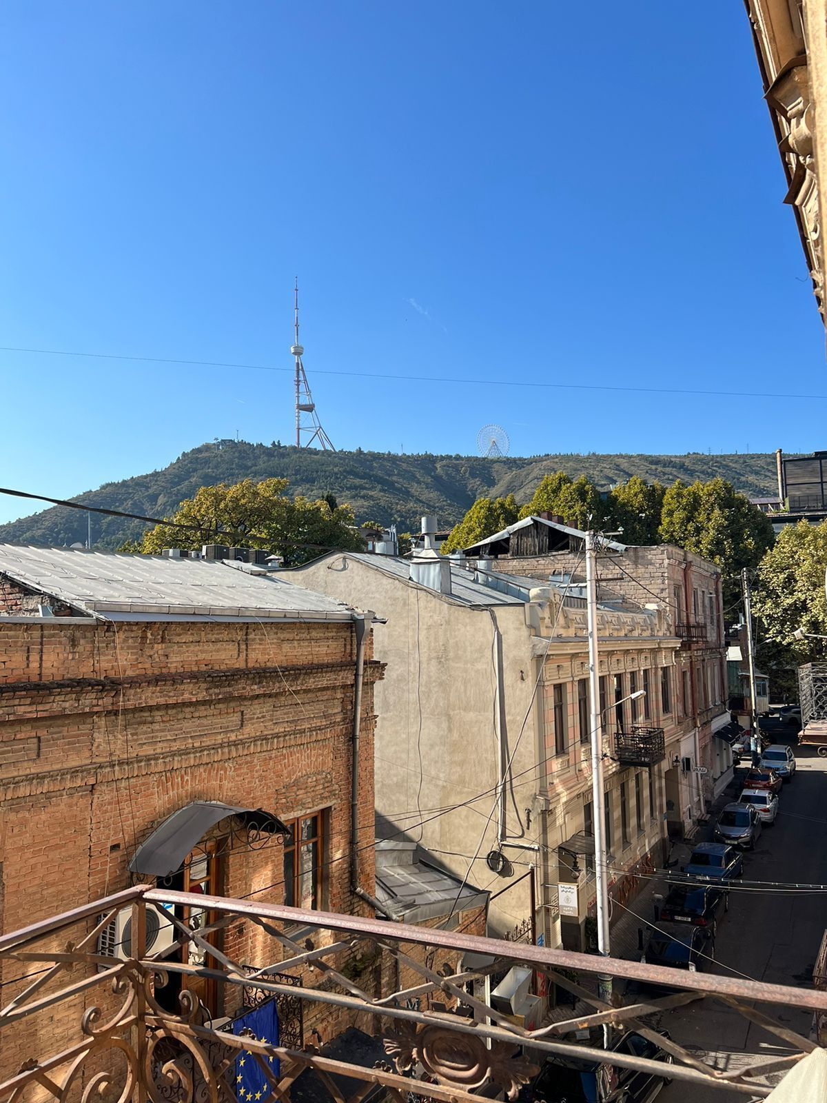 Overnatningsstedets facade