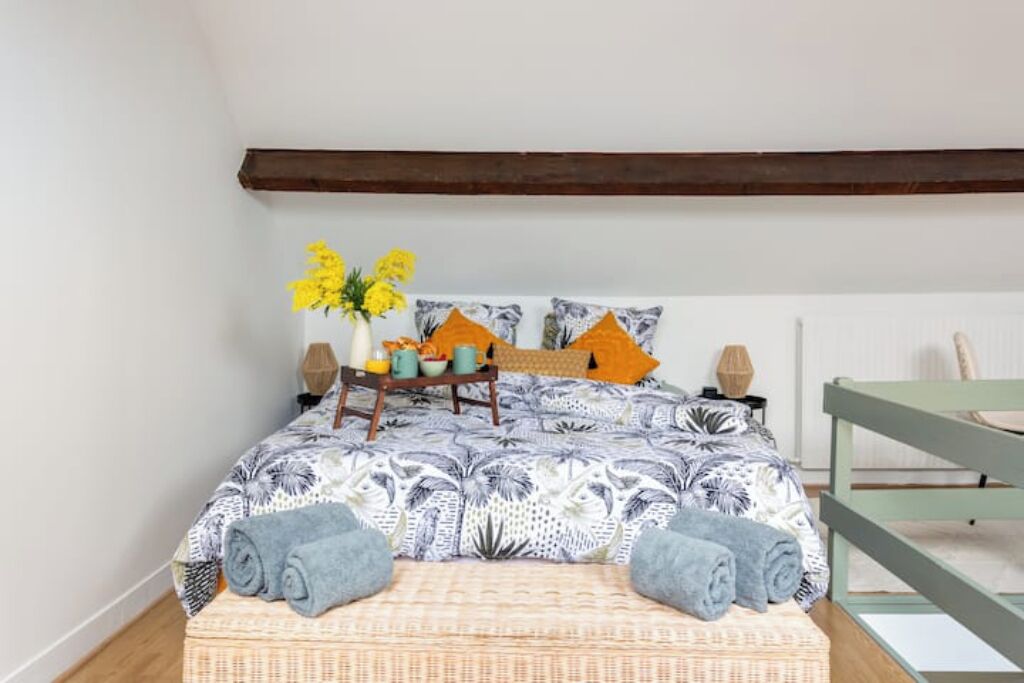 1 chambre, fer et planche à repasser, Wi-Fi