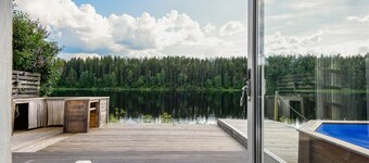 Renovated Riverfront Retreat on the Vindel River