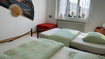 2 habitaciones, wifi y ropa de cama