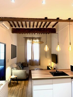 Smart TV - Centrally located, 2 bedrooms, 2 showers, Air conditionning (Aix-en-Provence)