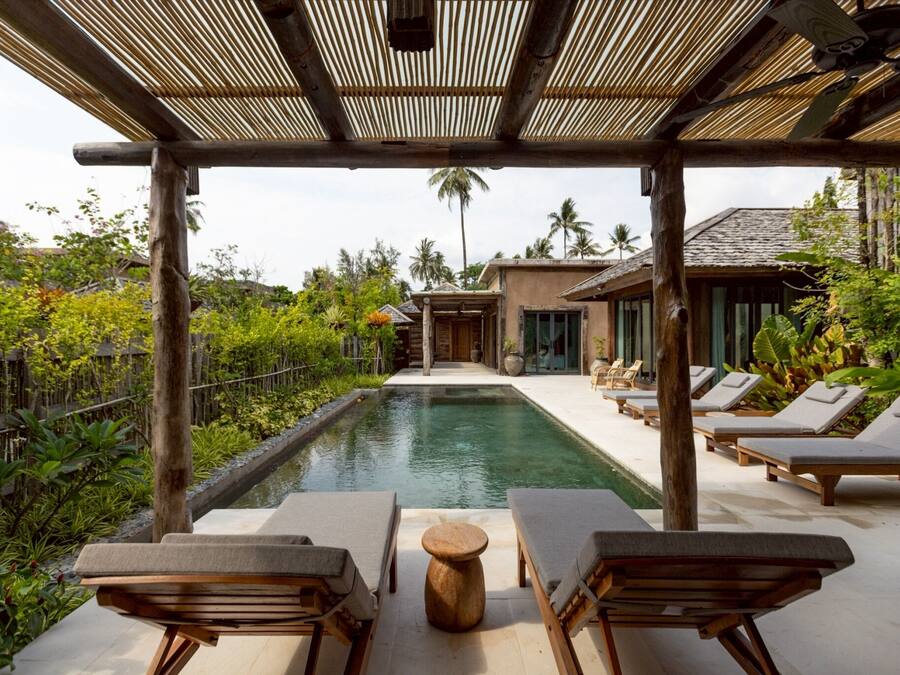 Vila, 4 kamar tidur | Teras/patio