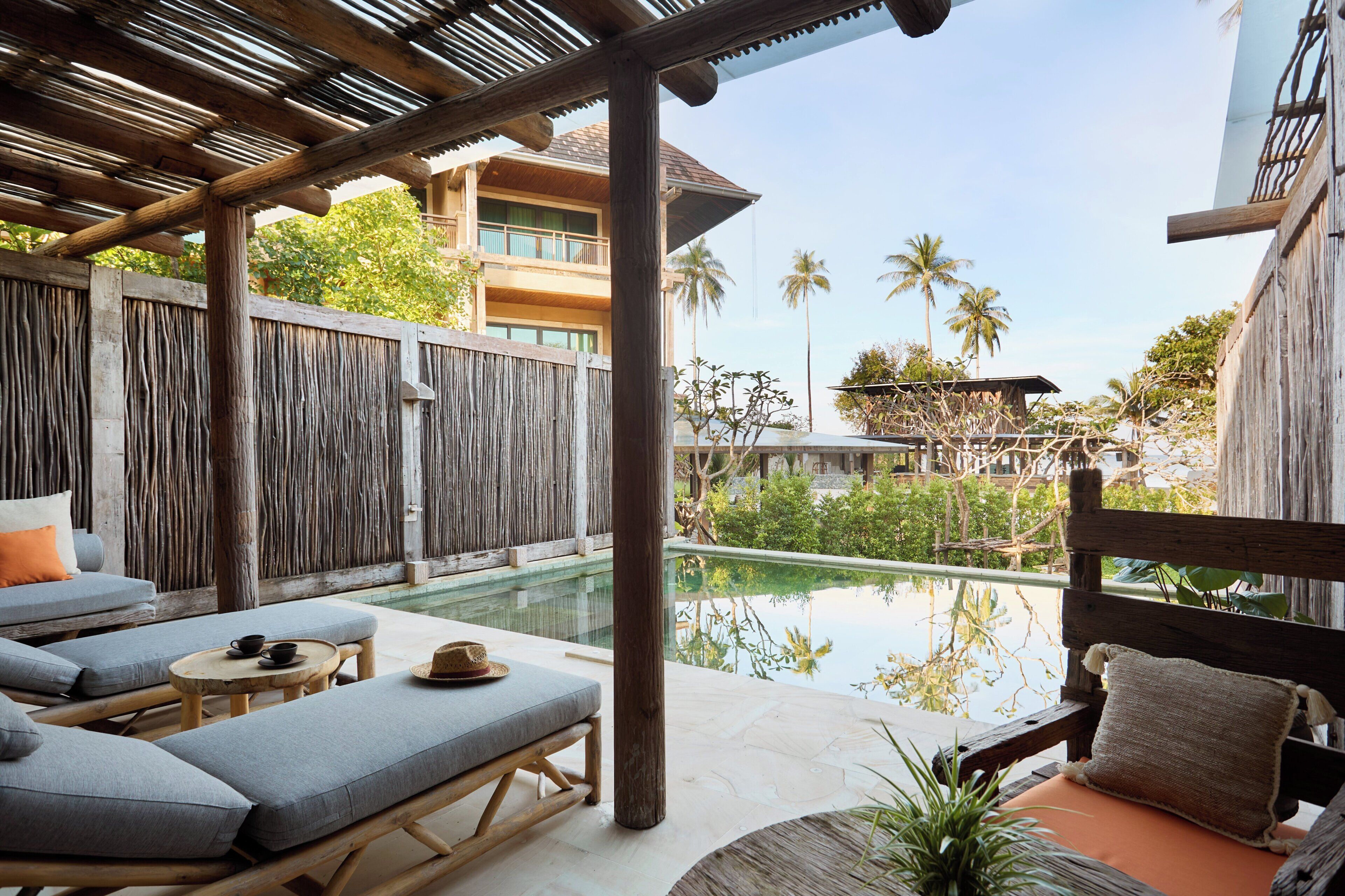 Vila, 1 quarto, vista para a piscina