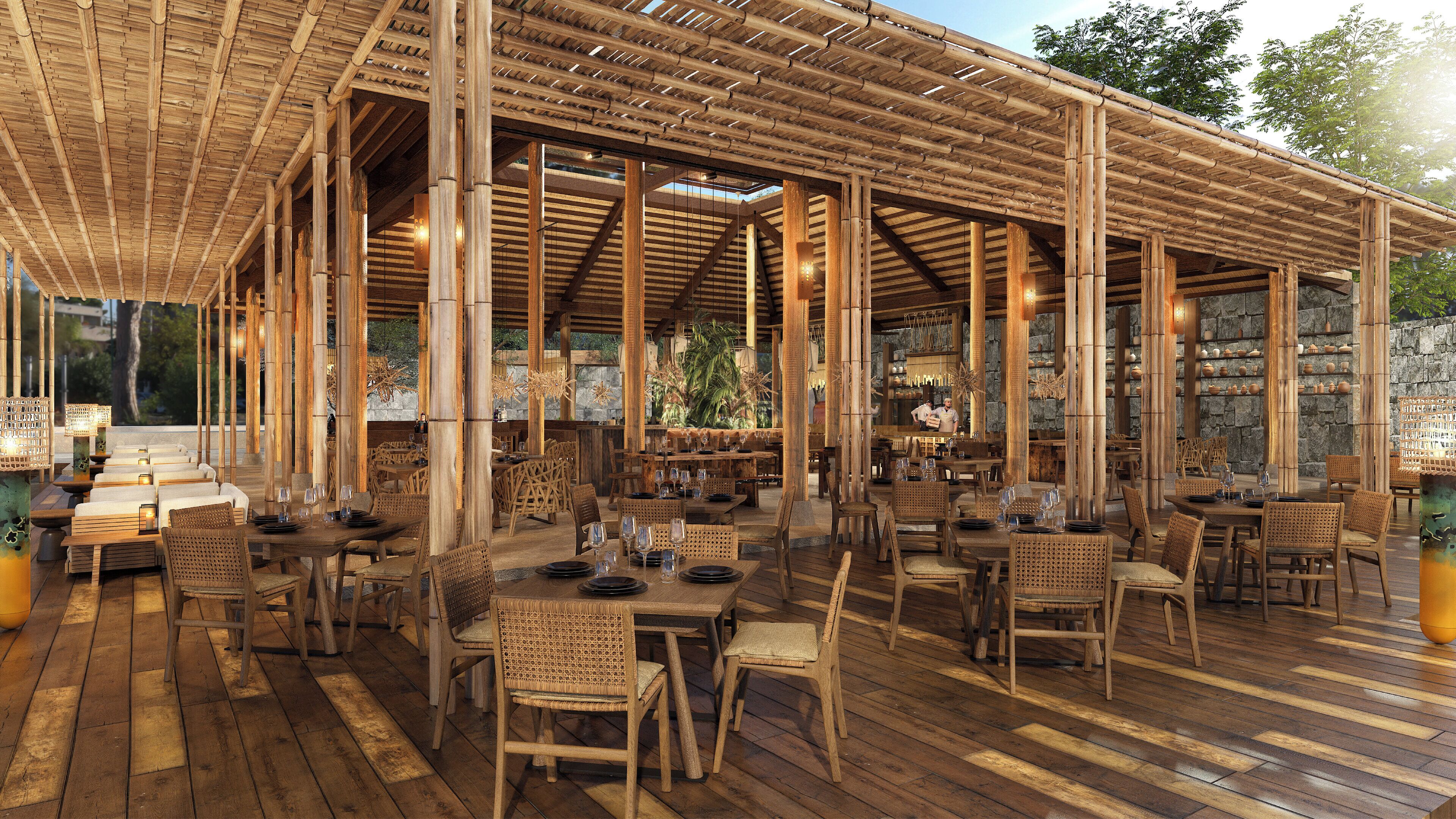 2 間餐廳；供應早餐、午餐、晚餐；多國菜