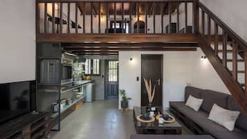 Villa, vue sur la montagne | Cuisine privée | Cafétière à espresso, bouilloire électrique