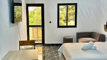 Suite estudio Confort, balcón, vista a la bahía | Wifi gratis
