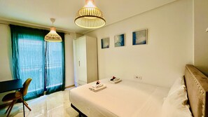 2 Schlafzimmer, Bügeleisen/Bügelbrett, kostenloses WLAN, Bettwäsche