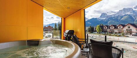 Bain à remous extérieur