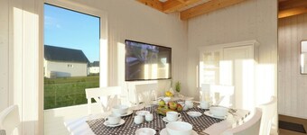 Sanddune - infrared sauna, bathtub, shower, fireplace, terrace, barbecue, parking lot
