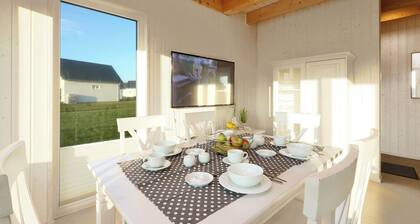 Sanddune - infrared sauna, bathtub, shower, fireplace, terrace, barbecue, parking lot