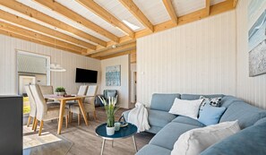 Tv och eldstad