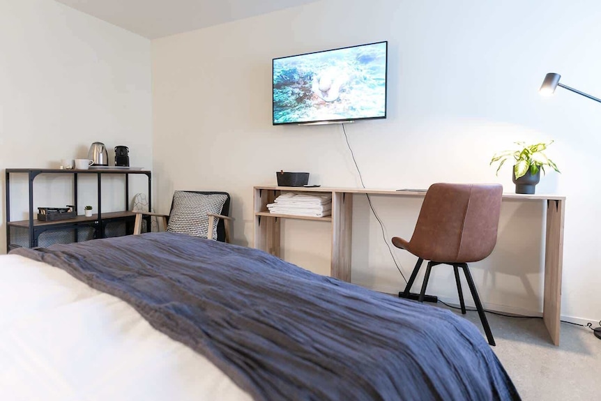 Central St. Gallen Studio (Blue): Fast Wifi & Kitchen For Shared Use - St. Gallen