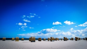 On the beach