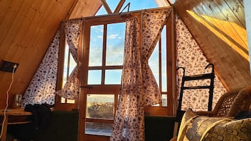 Cabane Confort, balcon, vue montagne | 2 chambres