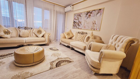 Living area - NAHİF SUİTE APART HOTEL (Trabzon)