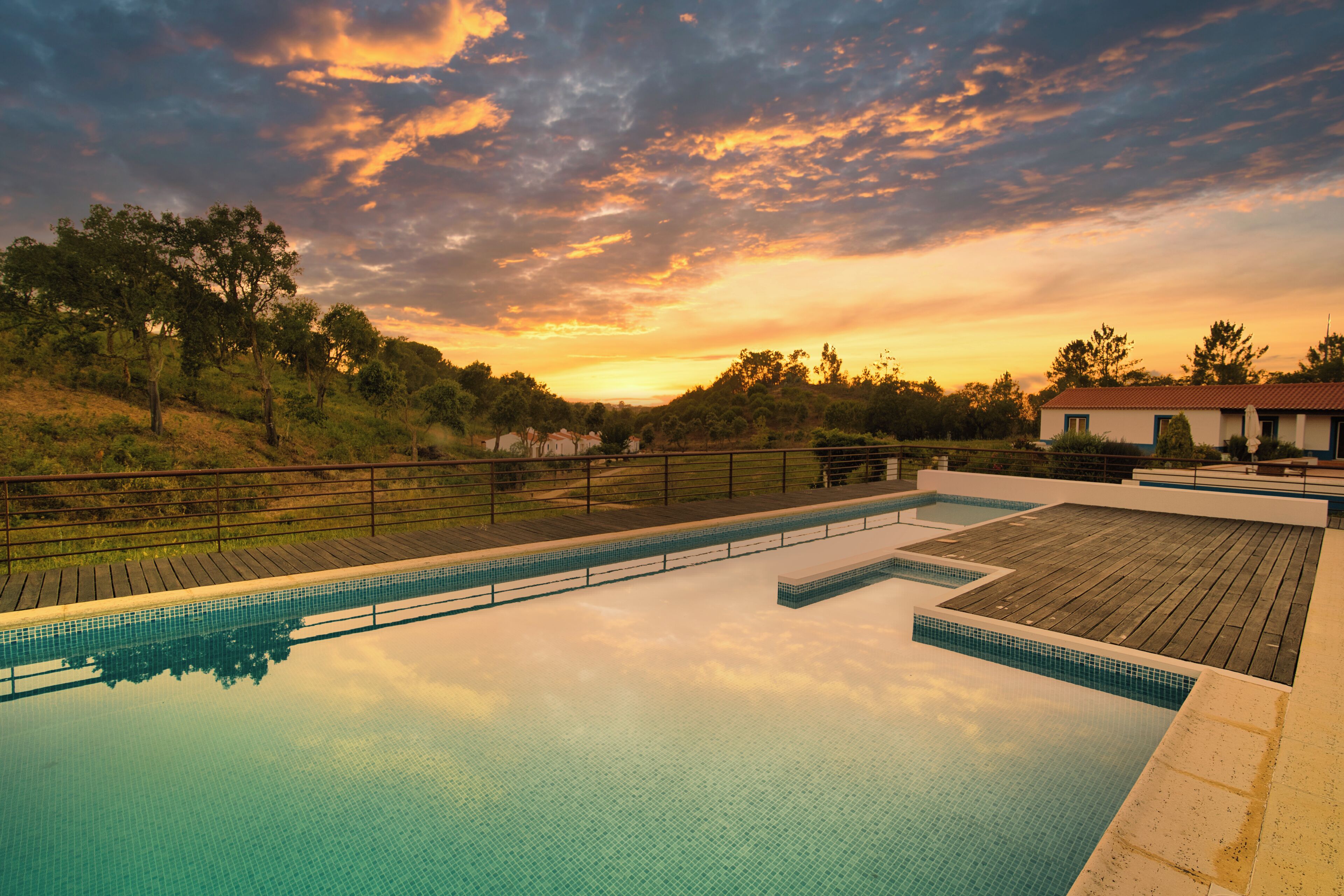 Seasonal outdoor pool