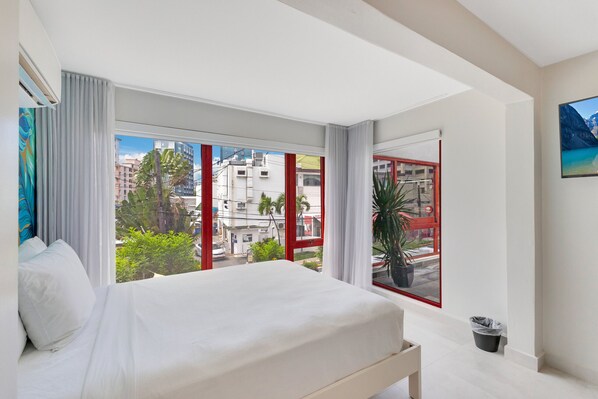 1 غرفة نوم وواي فاي مجانًا وملاءات أسرّة