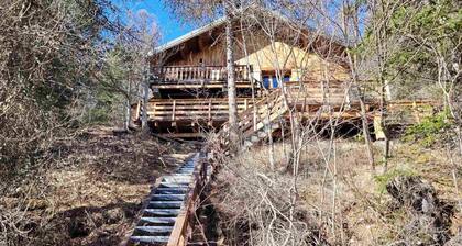 Chalet rústico en Pra-Loup para 10 pers, gran terraza y cocina equipada