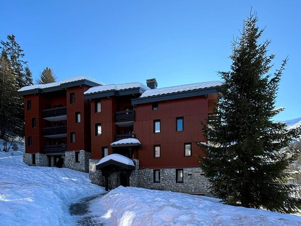 Exterior - Sunny south-facing apartment no elevator (La Plagne-Tarentaise)