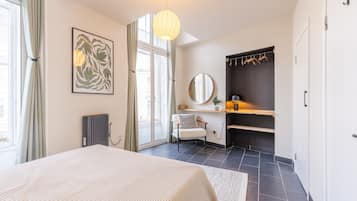 1 bedroom, iron/ironing board, WiFi (free), bed sheets