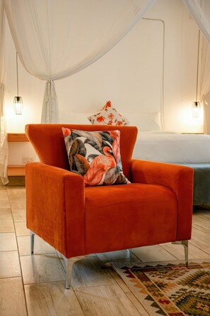 Chambre, 1 chambre, fumeurs, balcon | Coin séjour