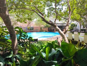 Room, 1 Bedroom, Smoking, Balcony | Pool - Room in Lodge - Luxury Suite in Zambezi Boutique Lodge 8, Free Town Tour Savannah Adventures (Victoria Falls)