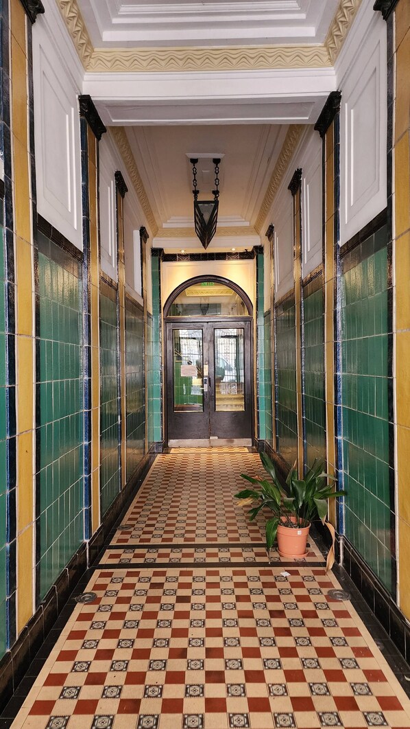 Entrada de la propiedad