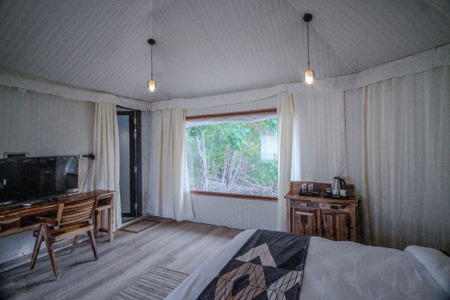 Deluxe Tent | In-room safe, individually decorated, individually furnished, desk