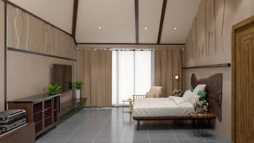 1 chambre, coffres-forts dans les chambres, bureau