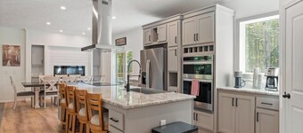 A family-friendly home nestled between Harbor Springs and Petoskey.