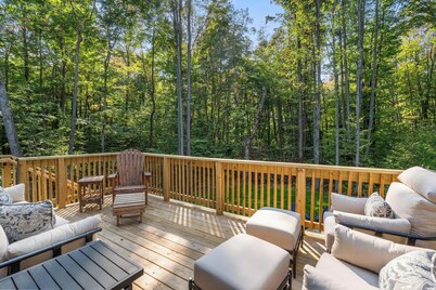 A family-friendly home nestled between Harbor Springs and Petoskey.