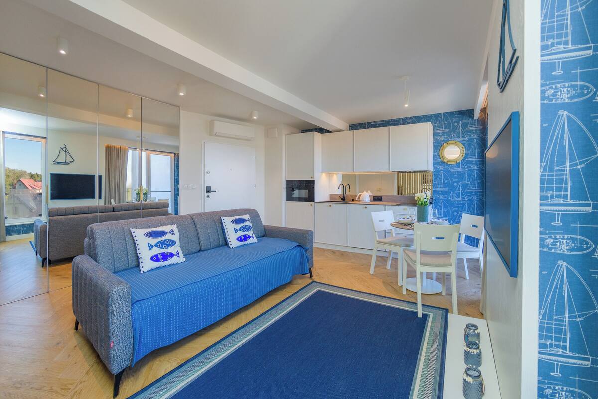 Apartament (B31) | Área de sala de estar | Televisión de pantalla plana