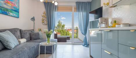 Apartment (A 30) | Living area | Flat-screen TV