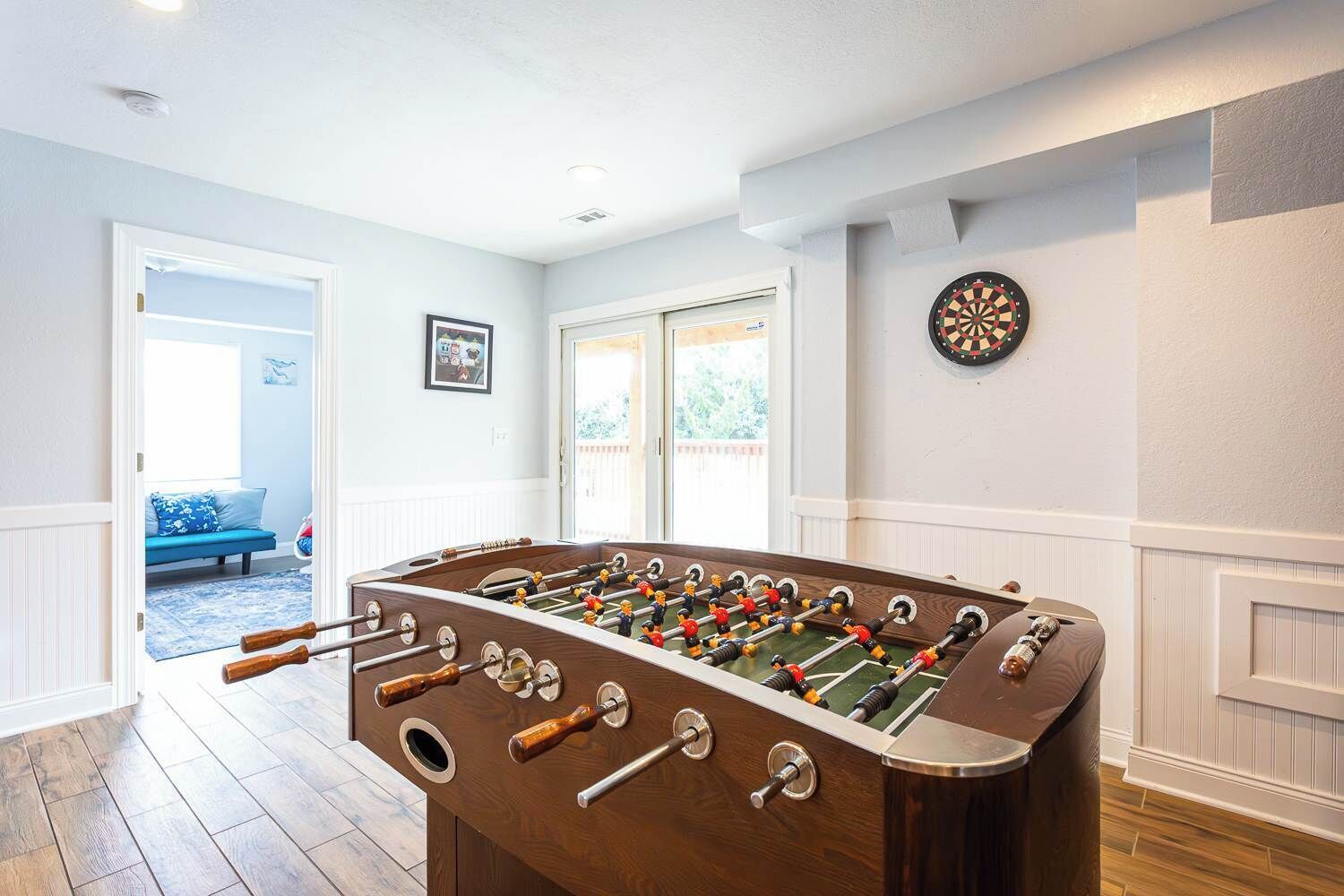 Foosball in Game Room