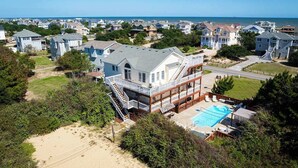 Exterior - Whalehead Adventure With Ocean Views, Pool, Spa (Corolla)
