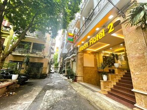 Entrada de la propiedad