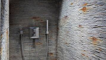 Design Apartment, 2 Bedrooms, Non Smoking | Bathroom | Shower, rainfall showerhead, free toiletries, hair dryer