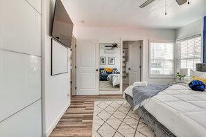 2 slaapkamers, beddengoed
